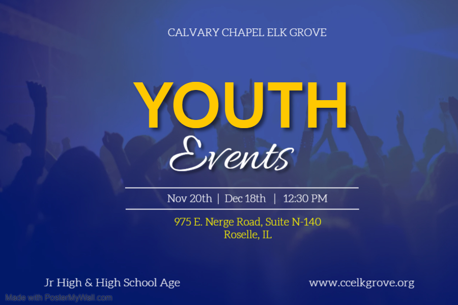 Youth Events Nov & Dec